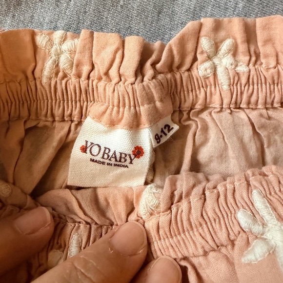 Pink Ruffle Kids Shorts - Picture 2 of 2